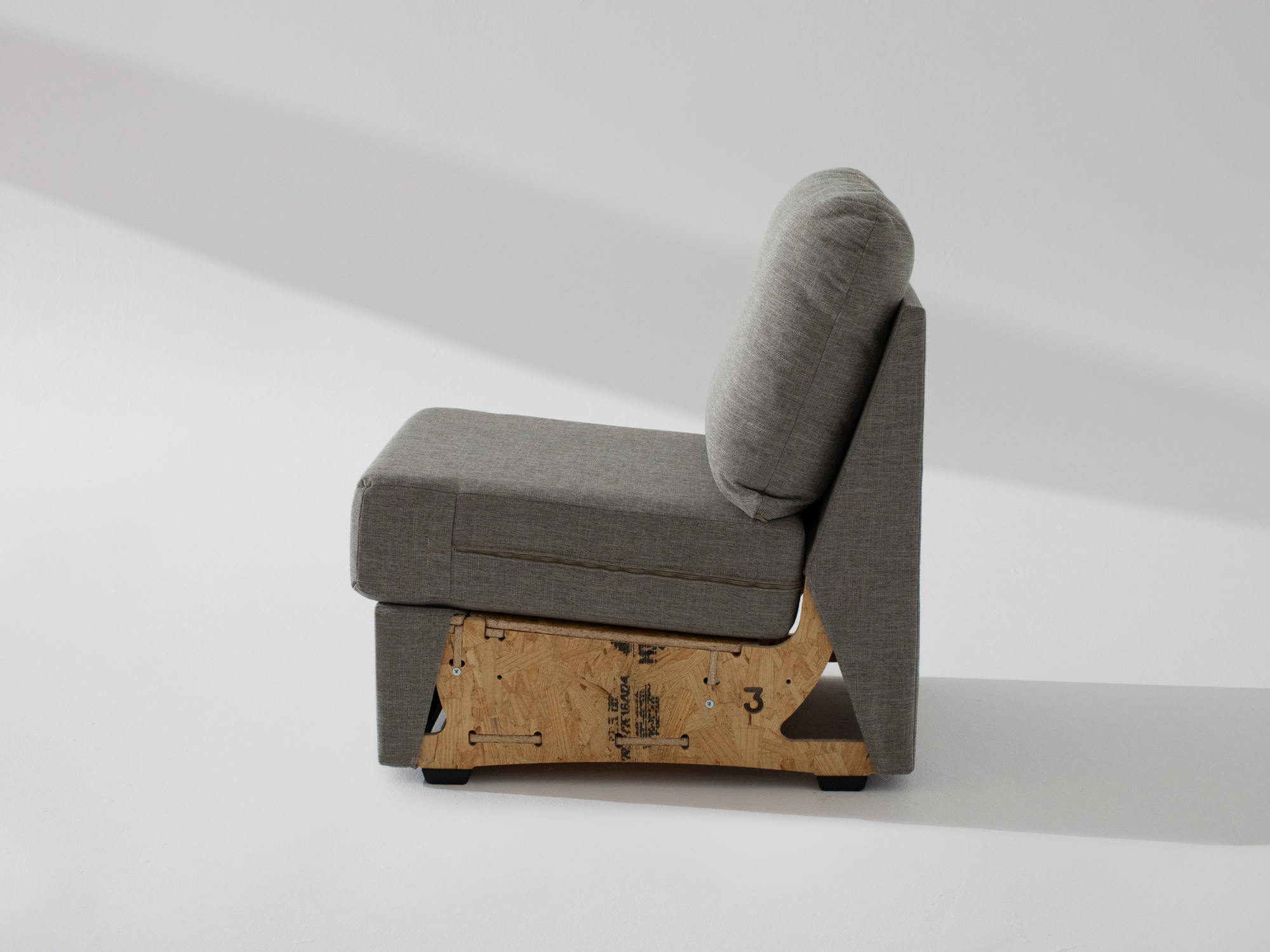 The Built Soft (Fiber Back) Armless Unit