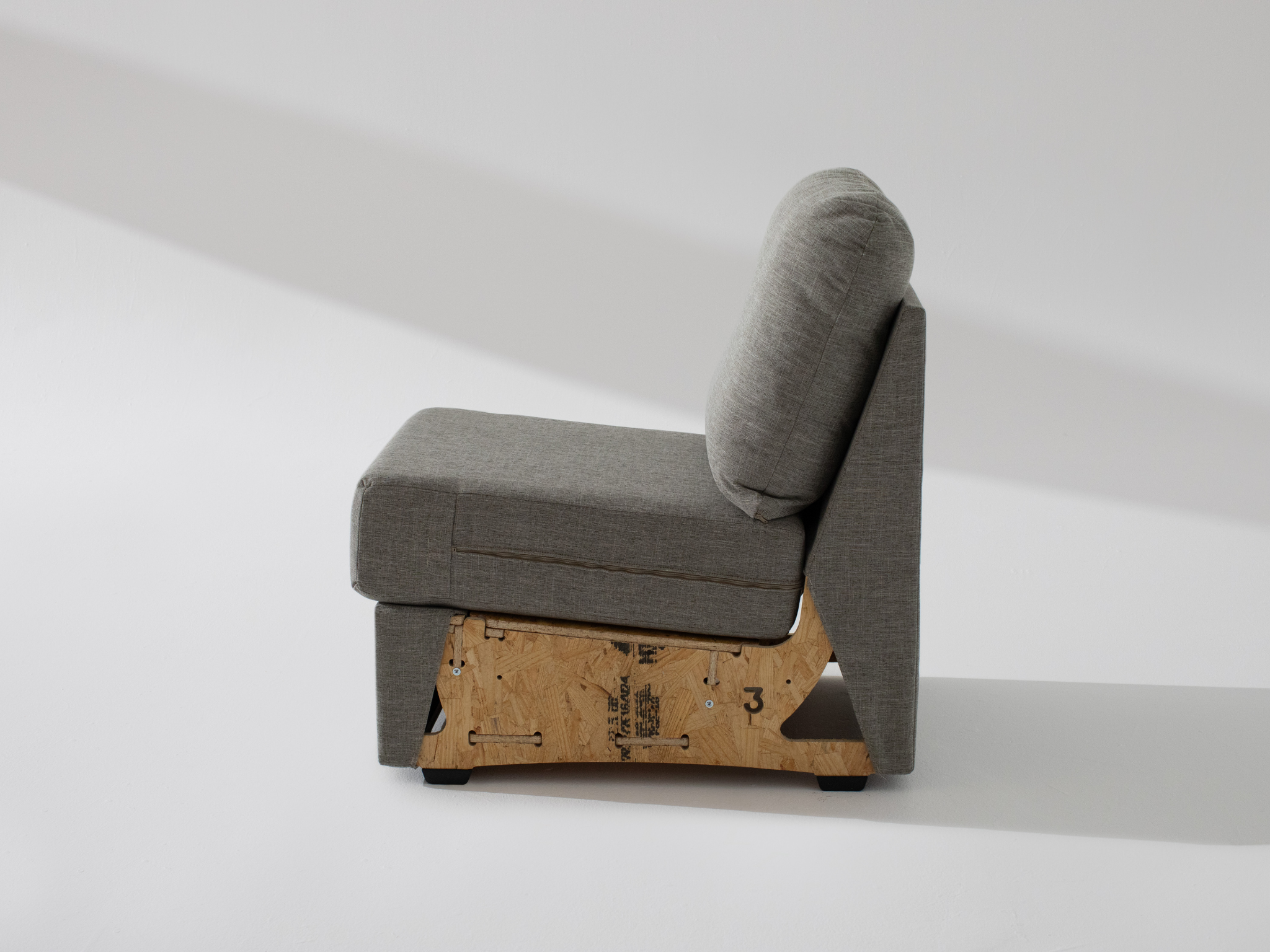 The Built Soft (Fiber Back) Armless Unit