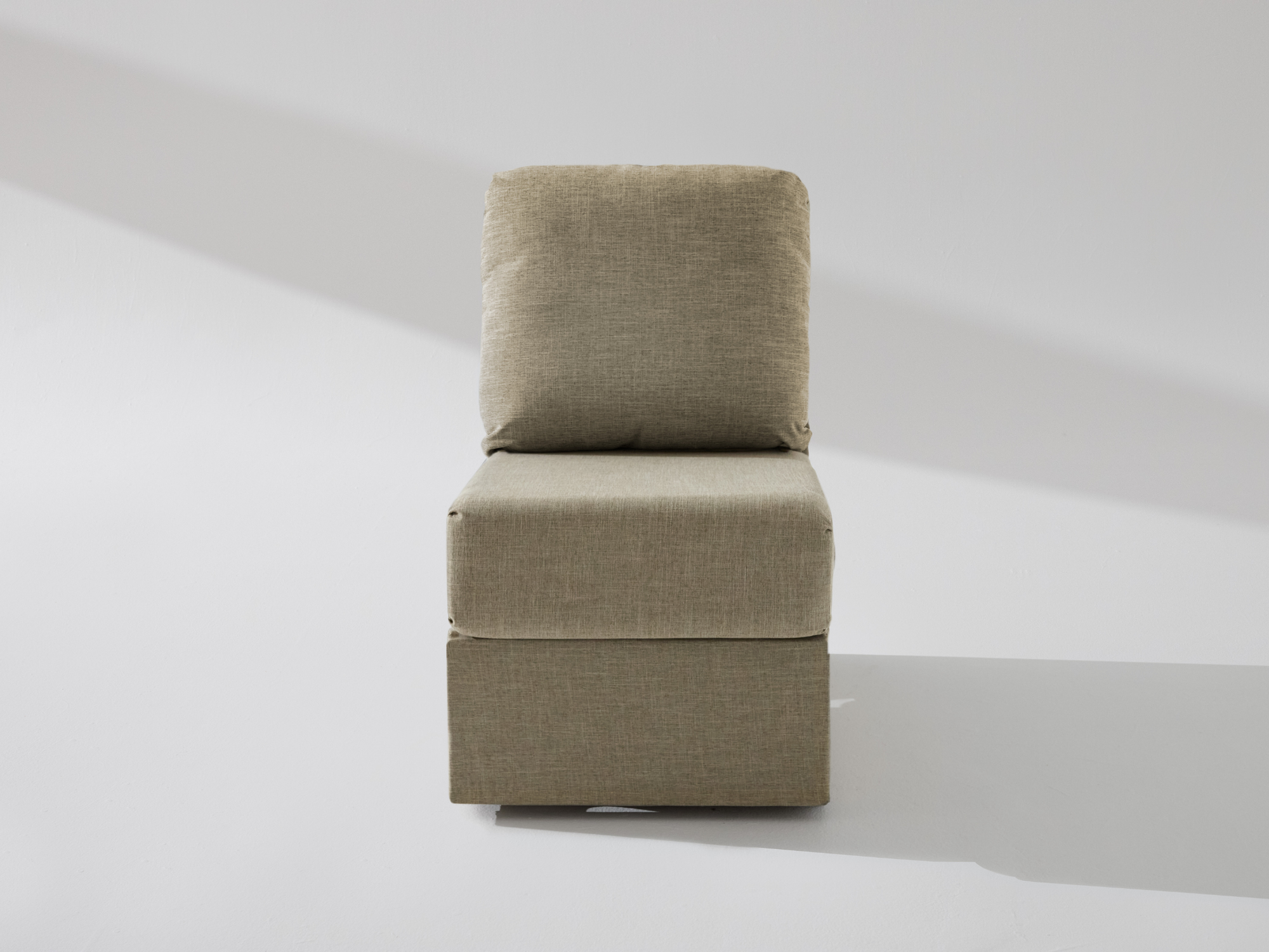 The Built Soft (Fiber Back) Armless Unit