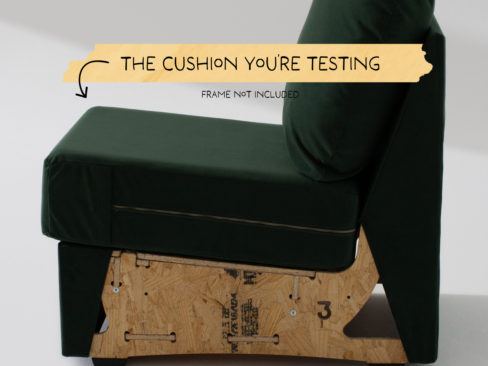 Armless Trial Cushion