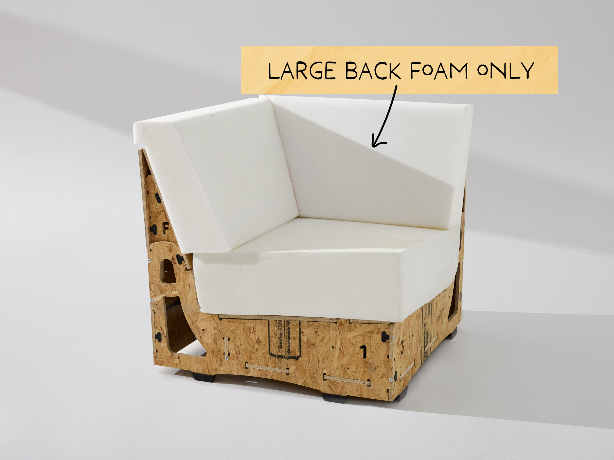 Corner Large Back Foam