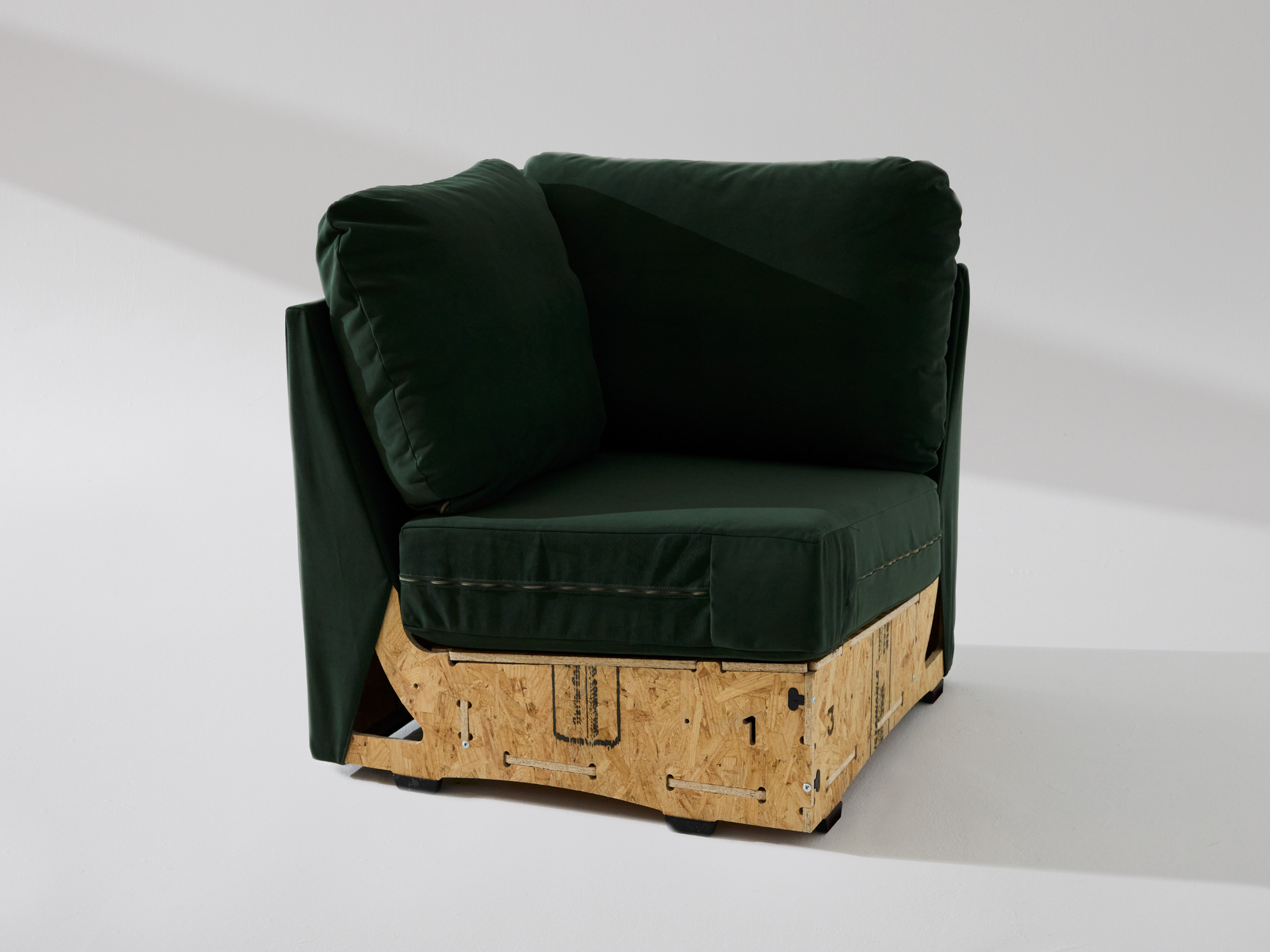 The Built Soft (Fiber Back) Corner Unit