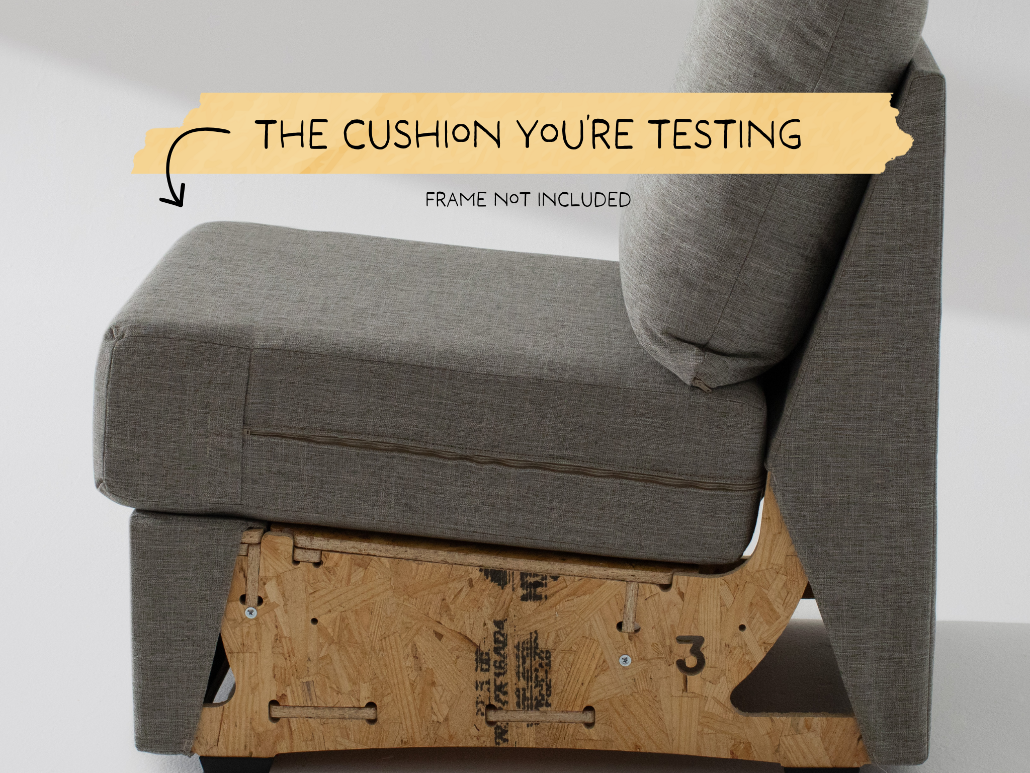 Armless Trial Cushion