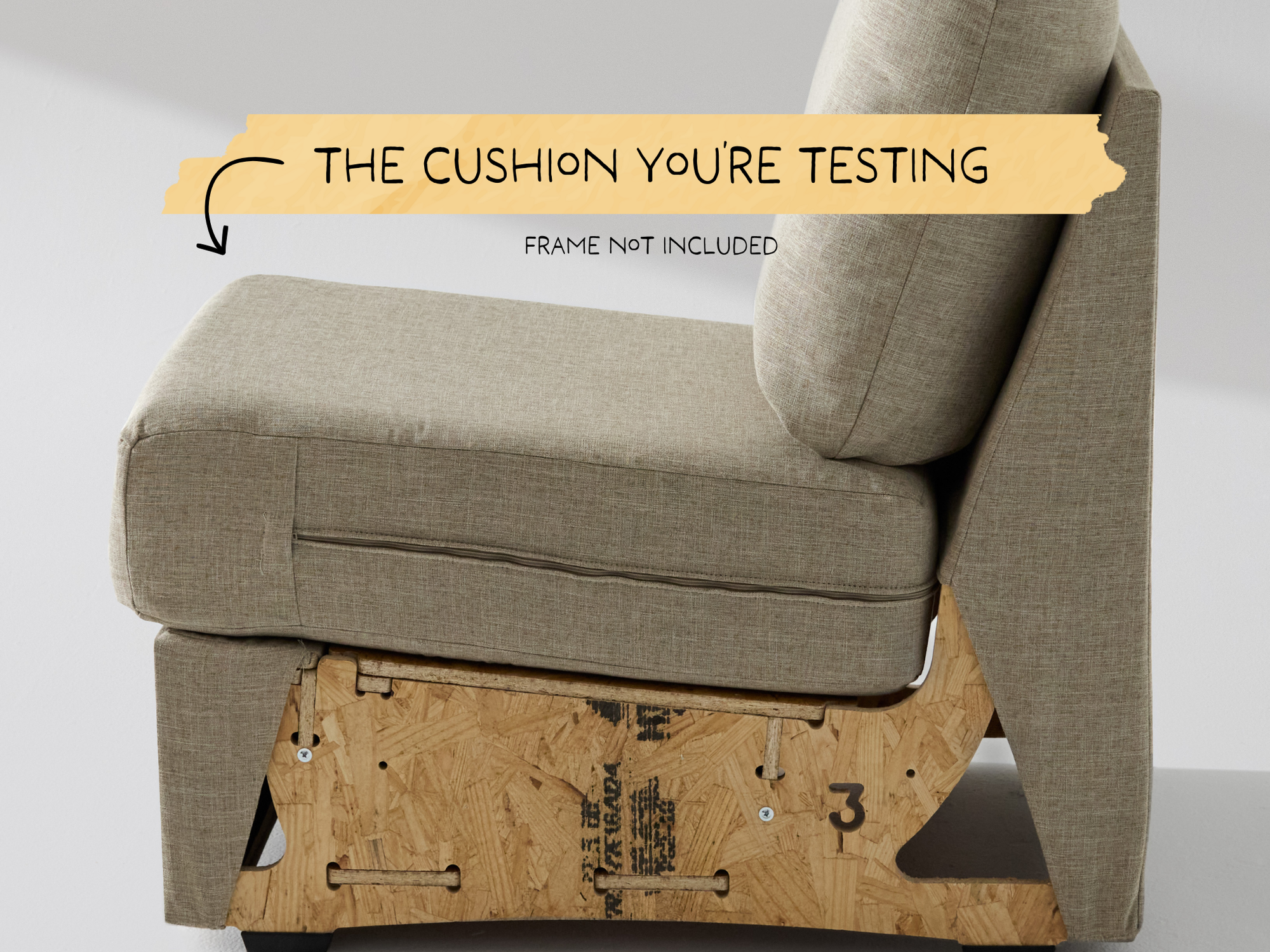 Armless Trial Cushion