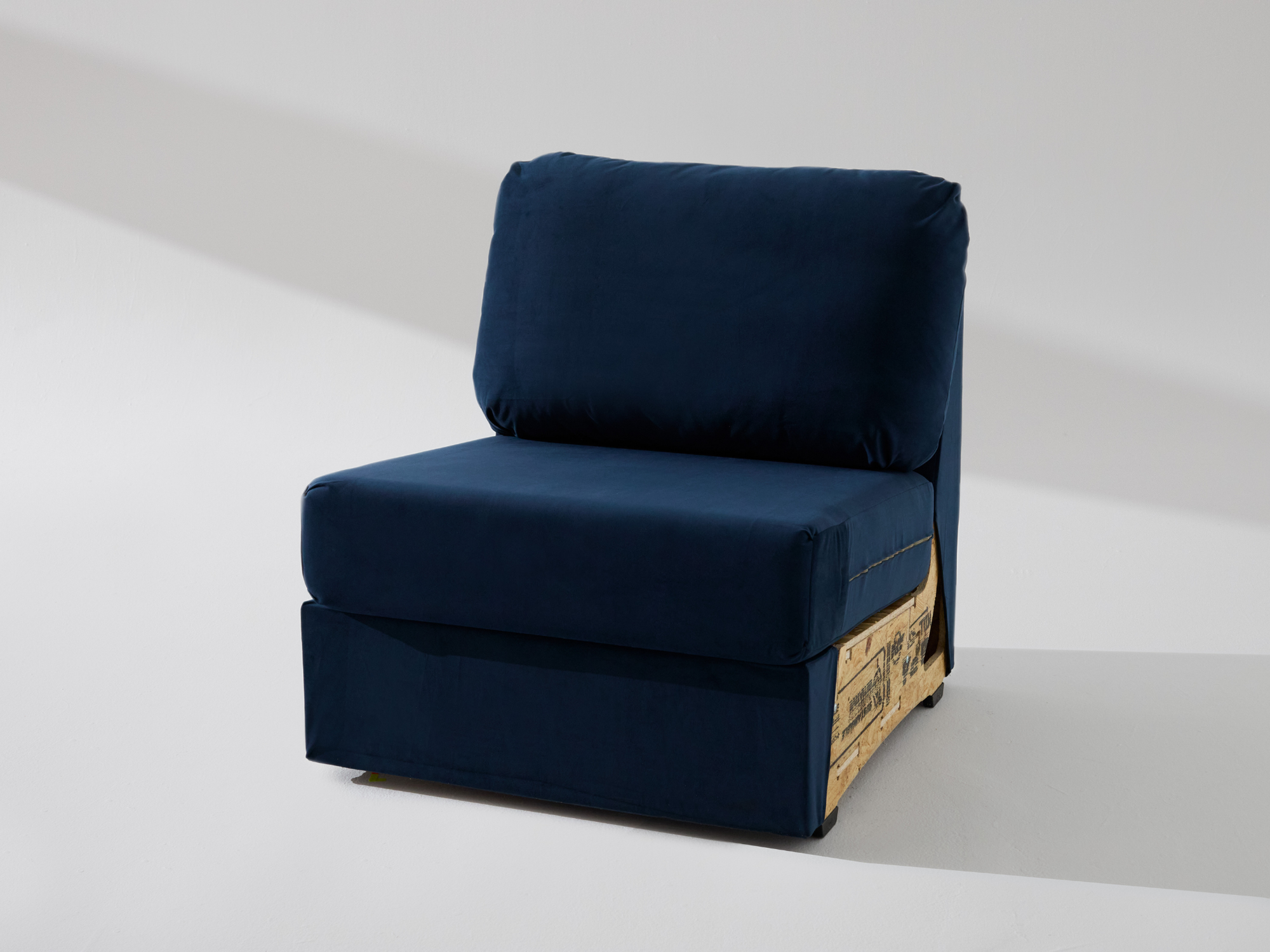 The Built Soft (Fiber Back) Wide Armless Unit