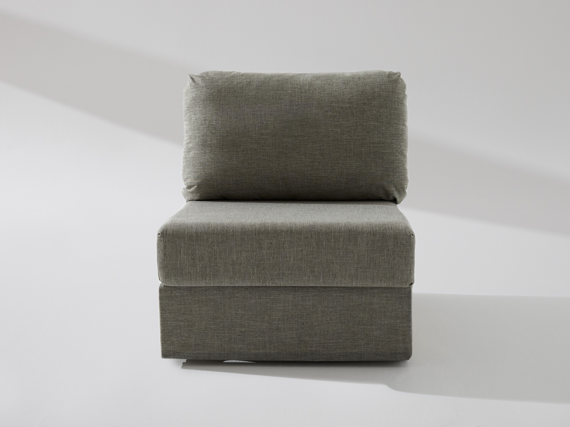 The Built Soft (Fiber Back) Wide Armless Unit