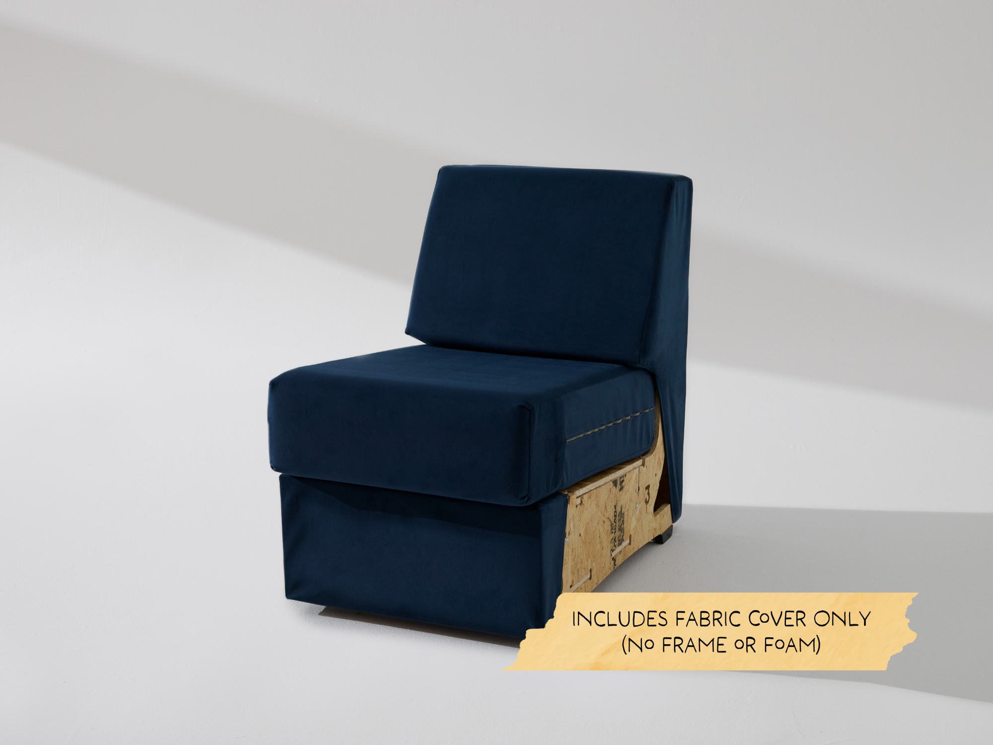 The Built Smooth Armless Unit Fabric Cover