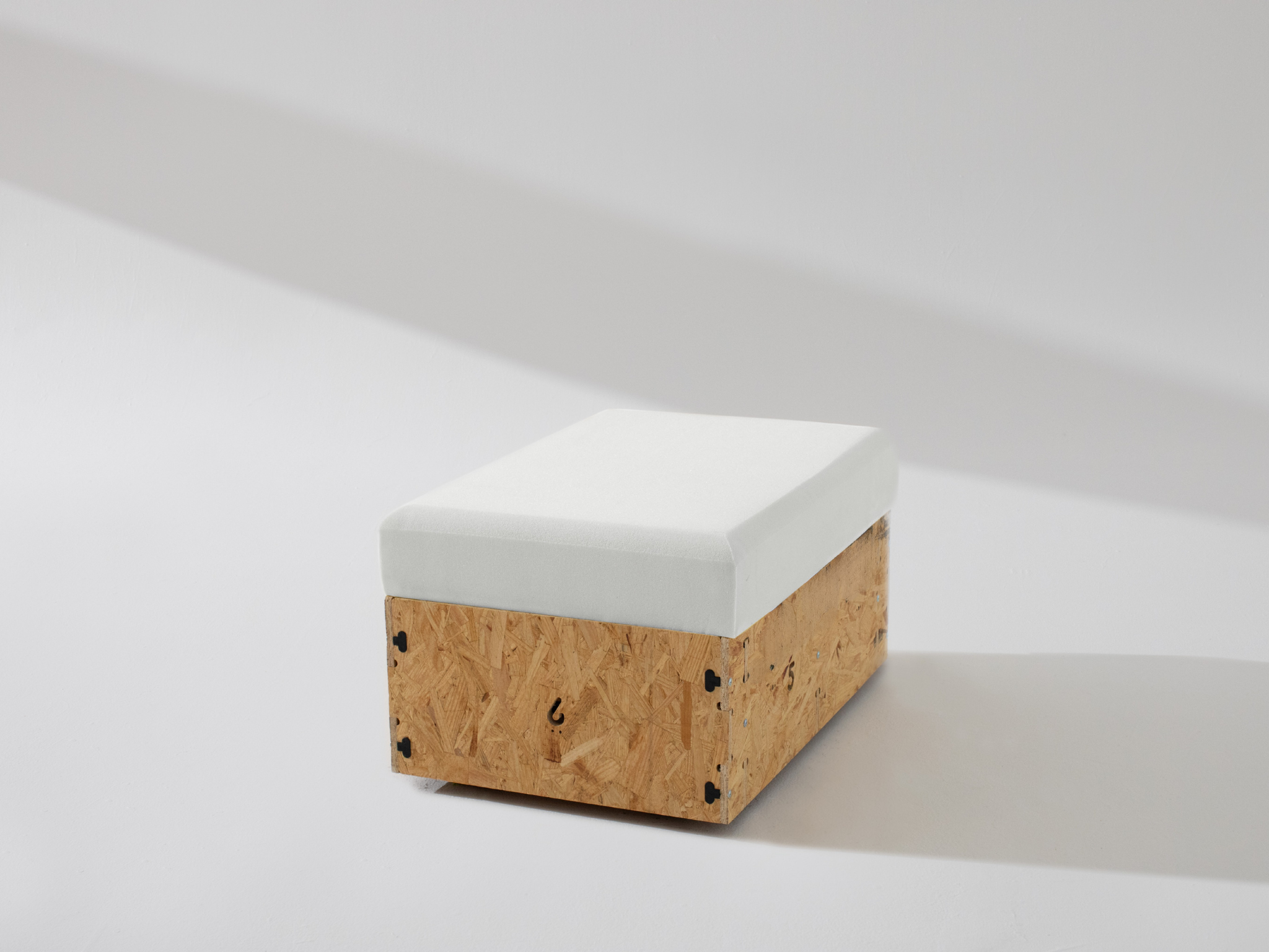 Rectangle Storage Ottoman