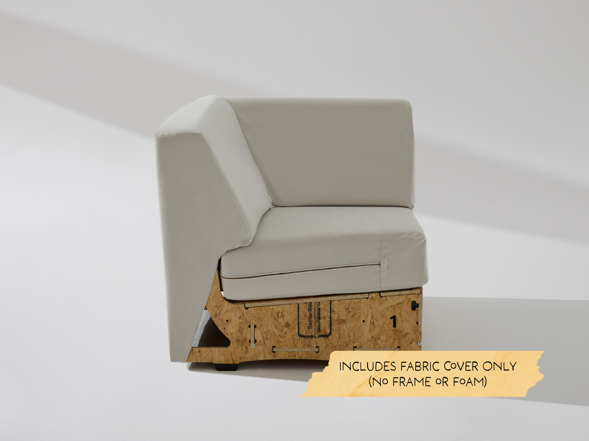 The Built Smooth Corner Unit Fabric Cover