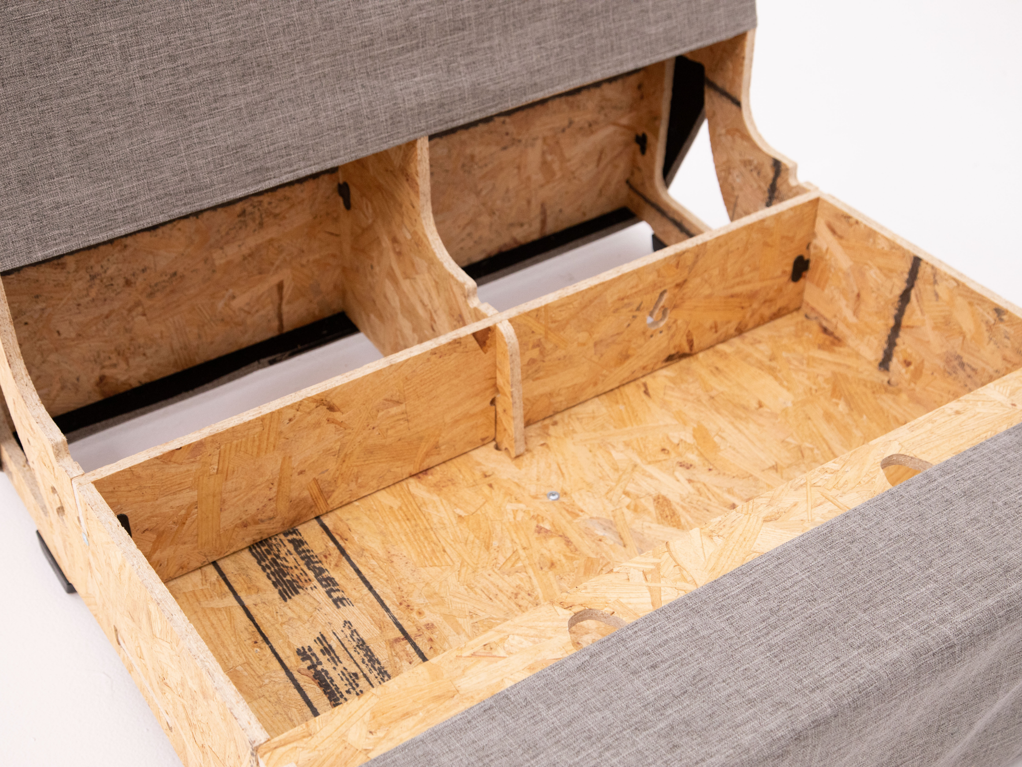 The Built Soft (Fiber Back) Wide Armless Unit