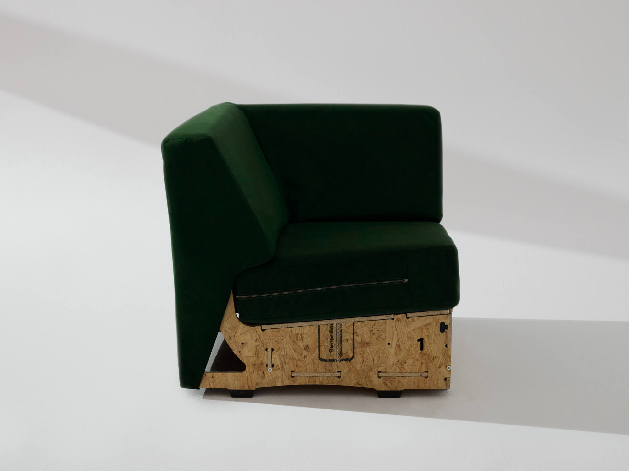 The Built Smooth Corner Unit Fabric Cover