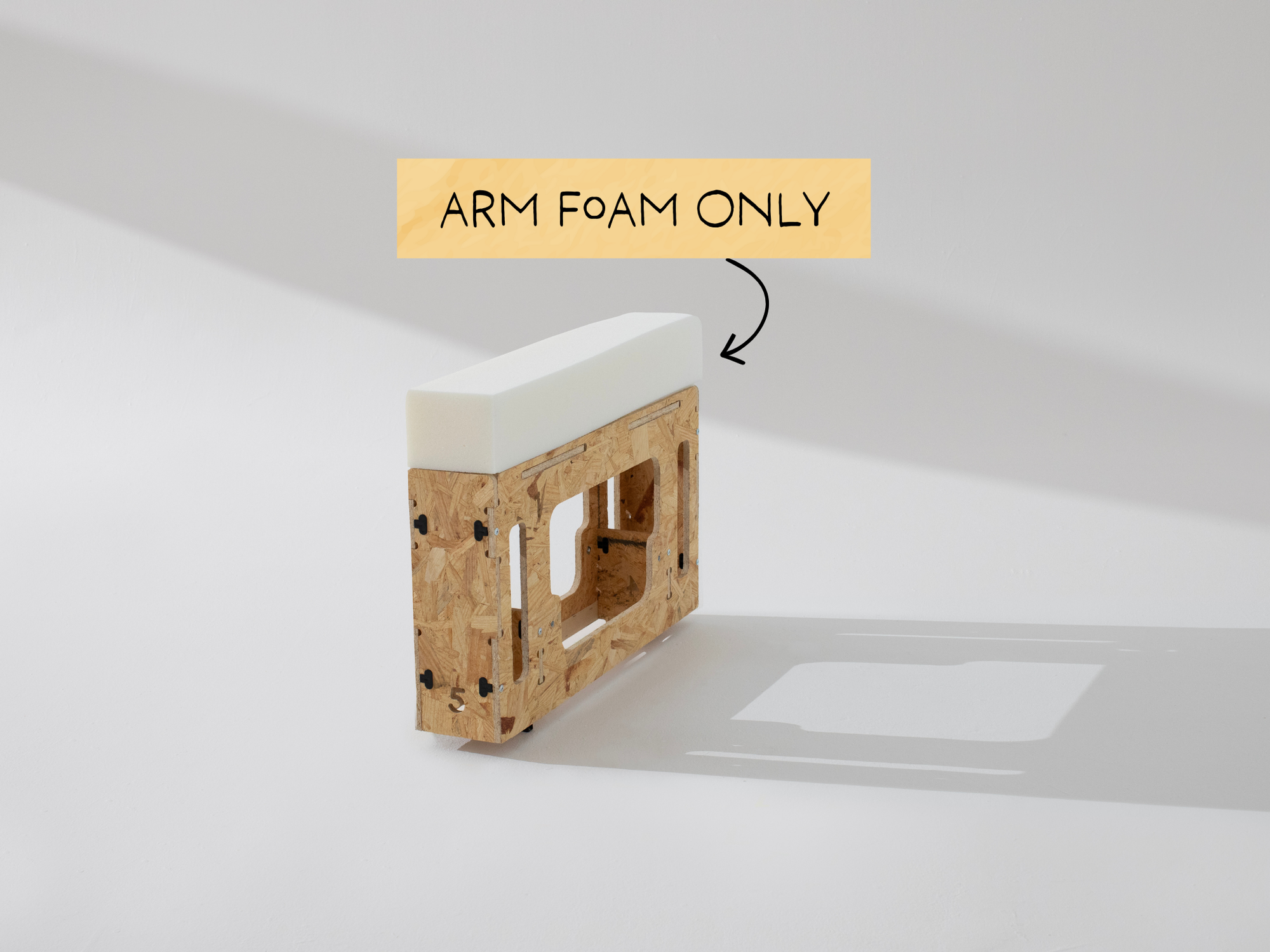 Universal Flat Arm Foam