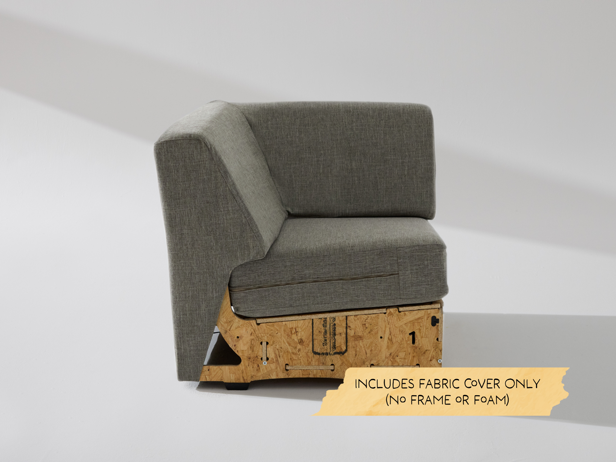 The Built Smooth Corner Unit Fabric Cover