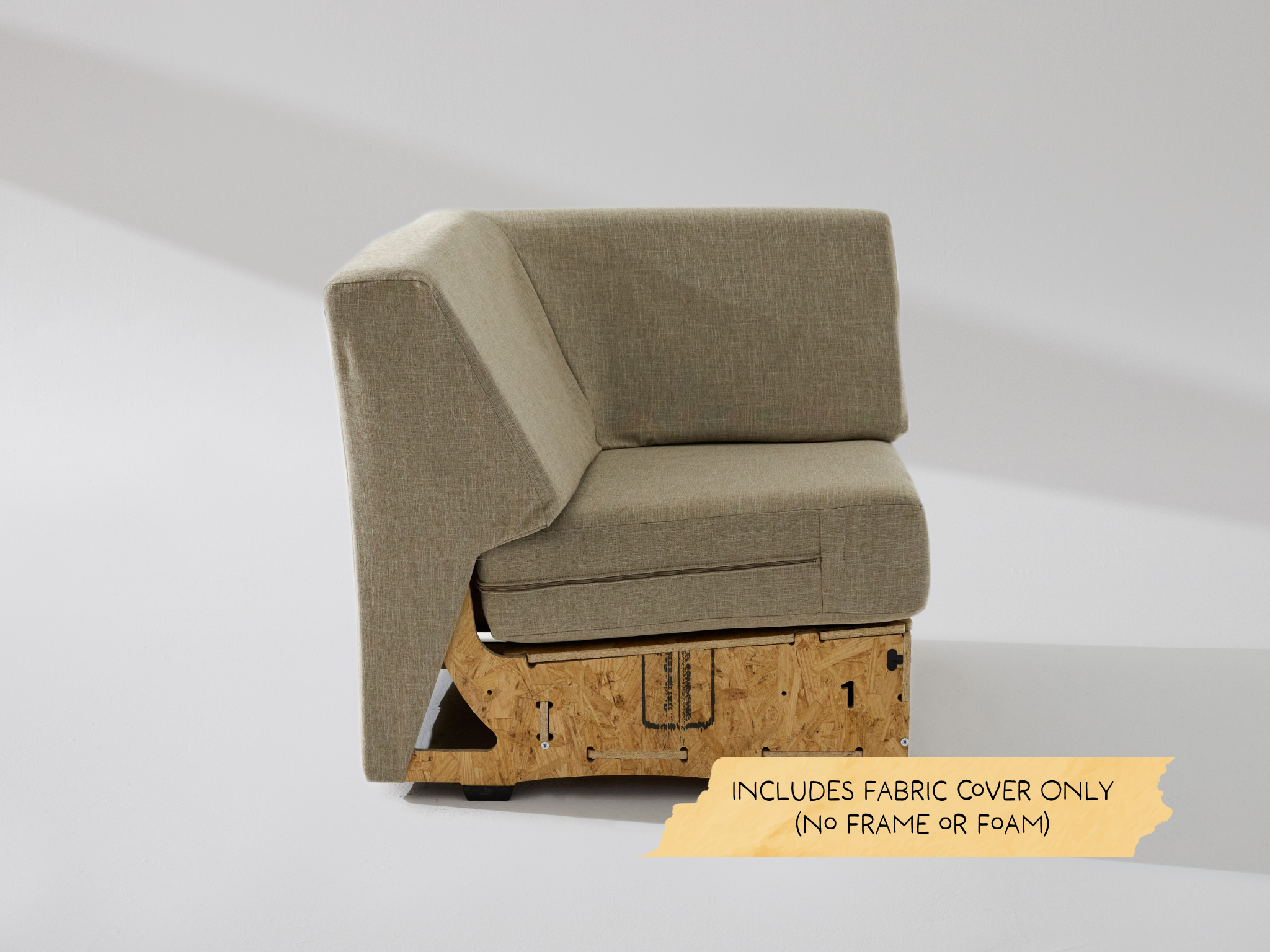 The Built Smooth Corner Unit Fabric Cover