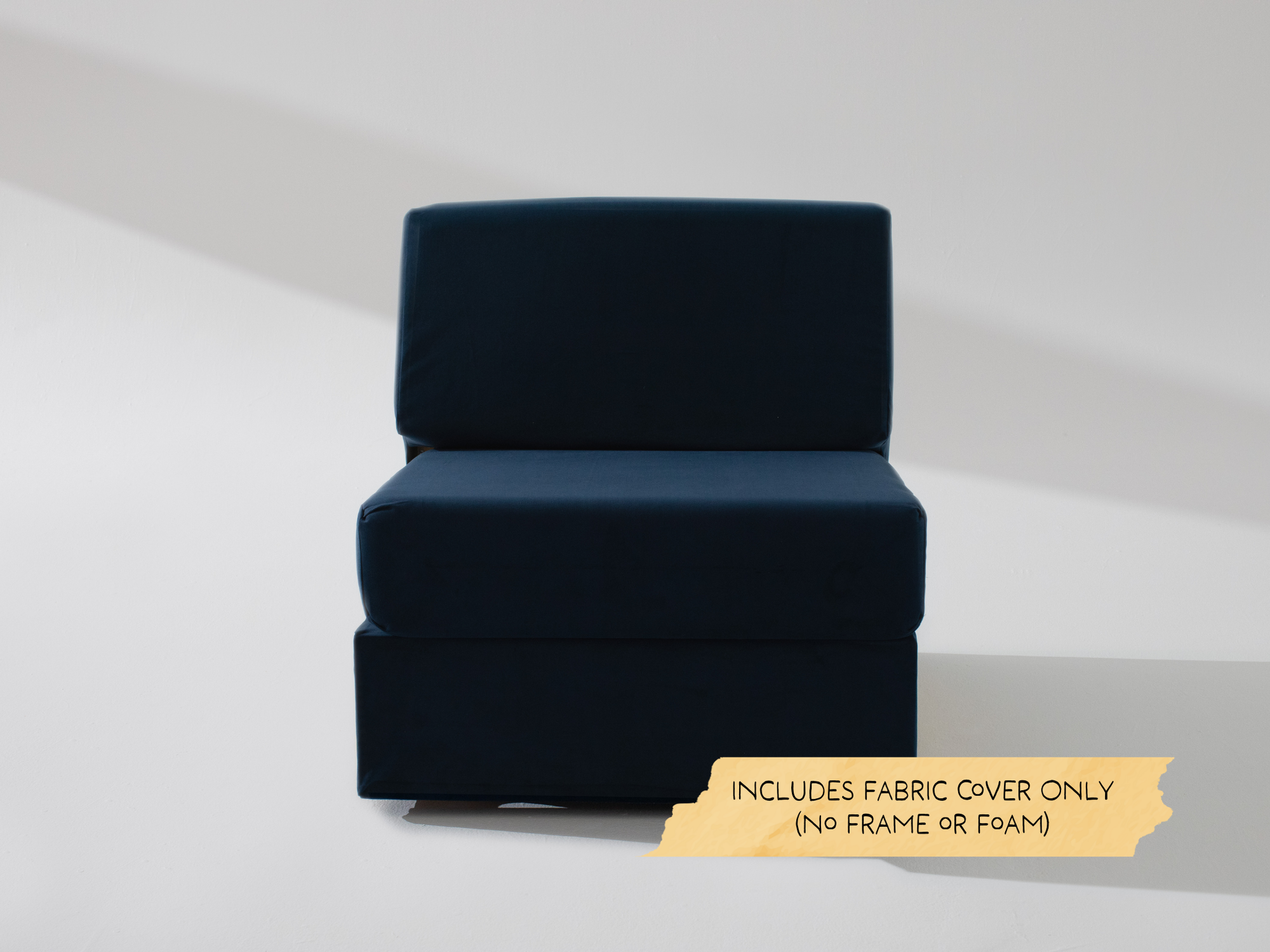 The Built Smooth Wide Armless Unit Fabric Cover