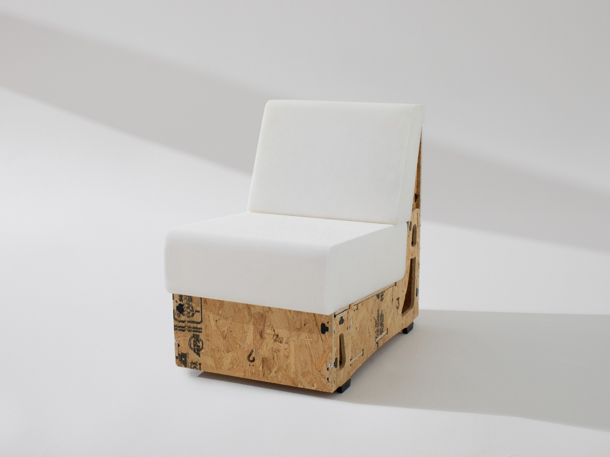 The Built Smooth (Foam Back) Armless Unit