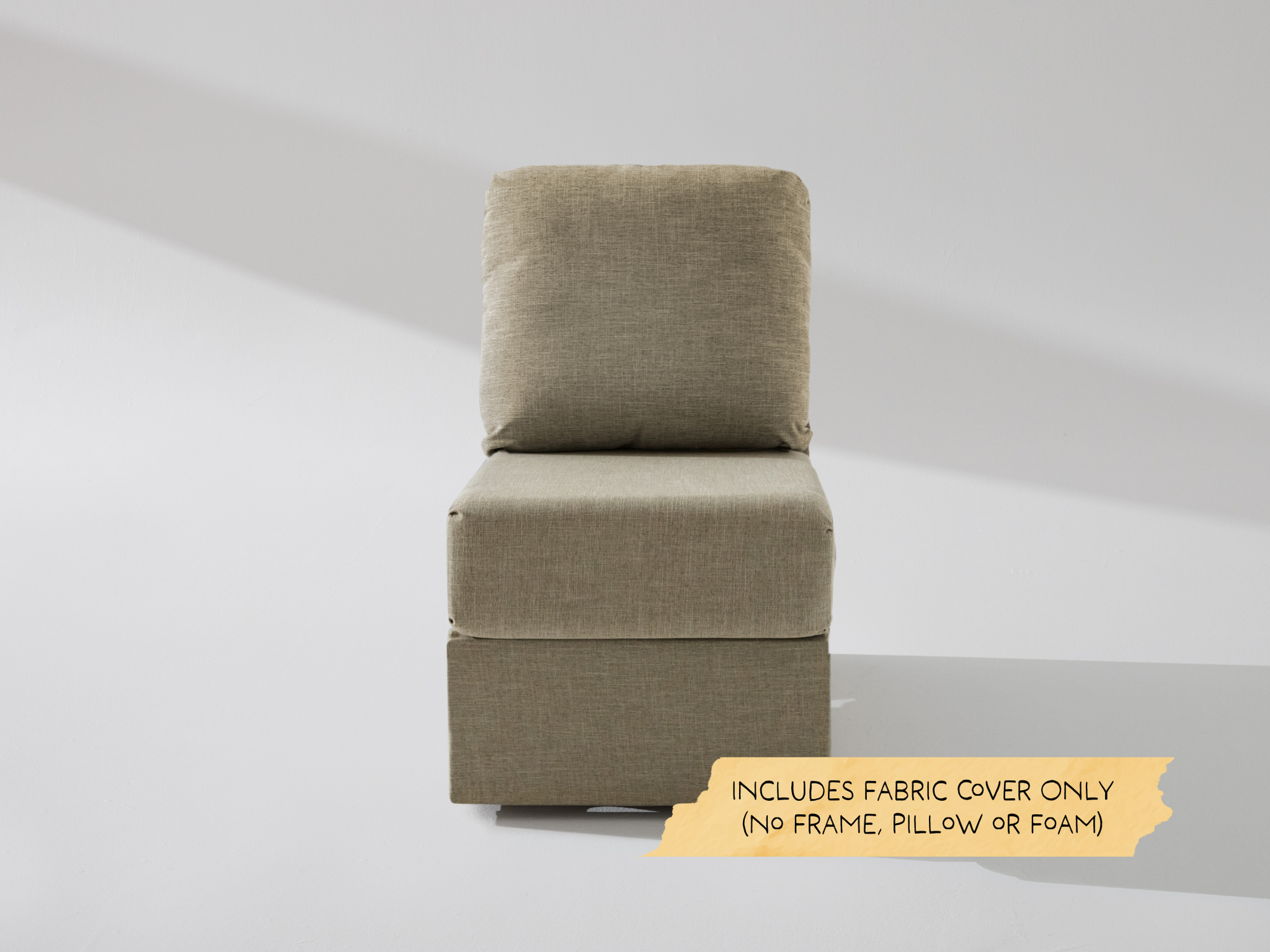 The Built Soft Armless Unit Fabric Cover