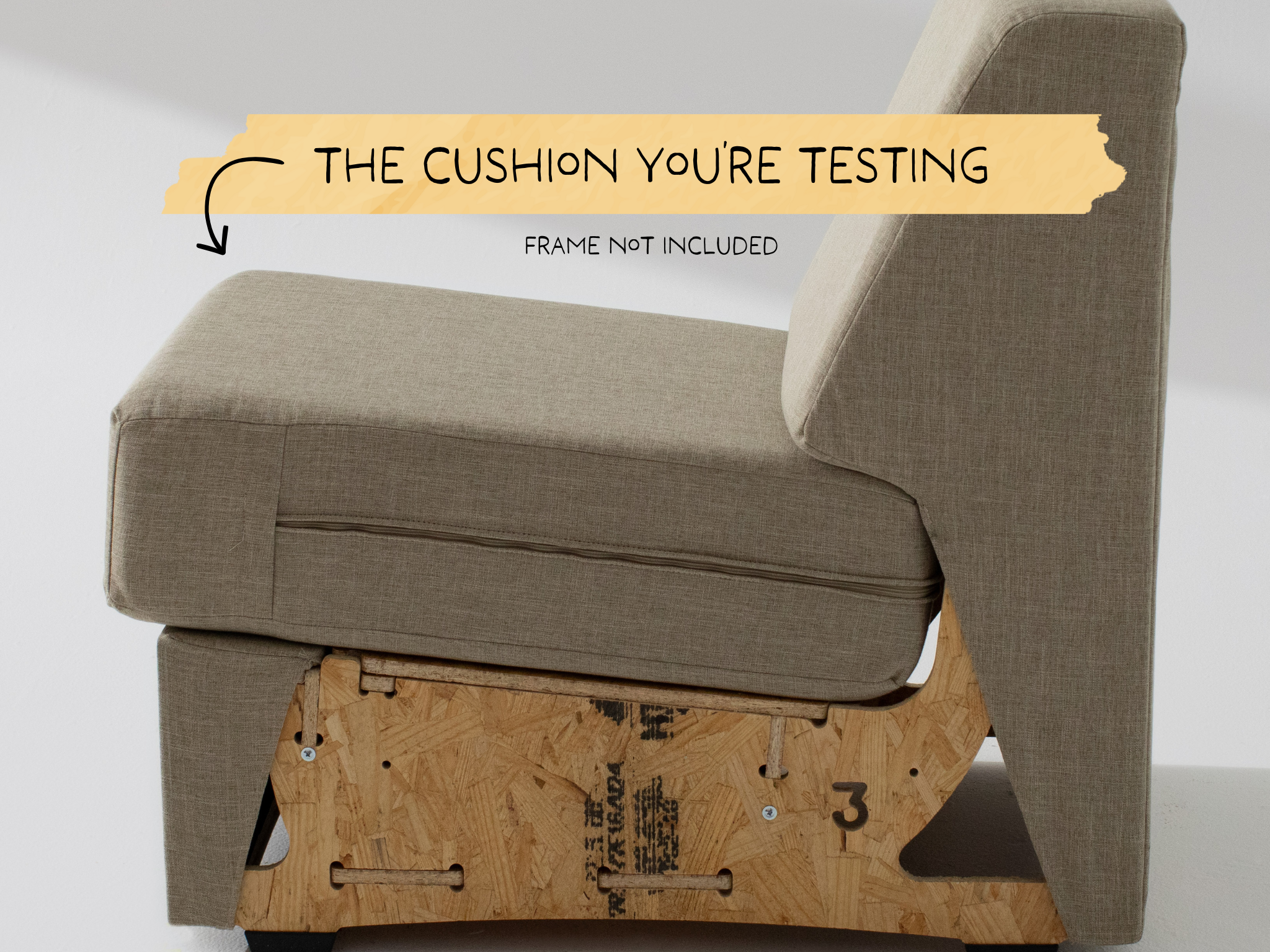 Armless Trial Cushion