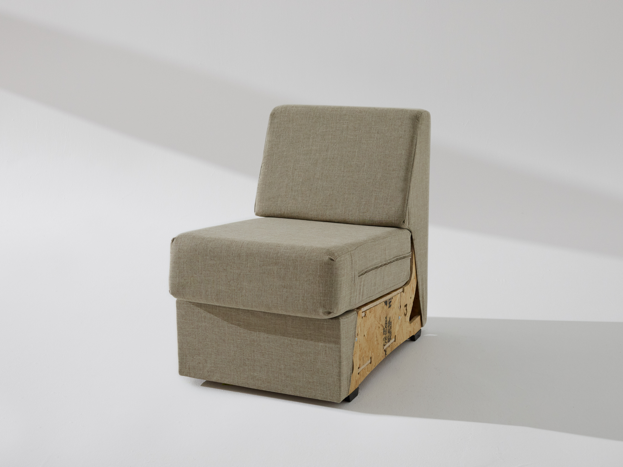 The Built Smooth (Foam Back) Armless Unit