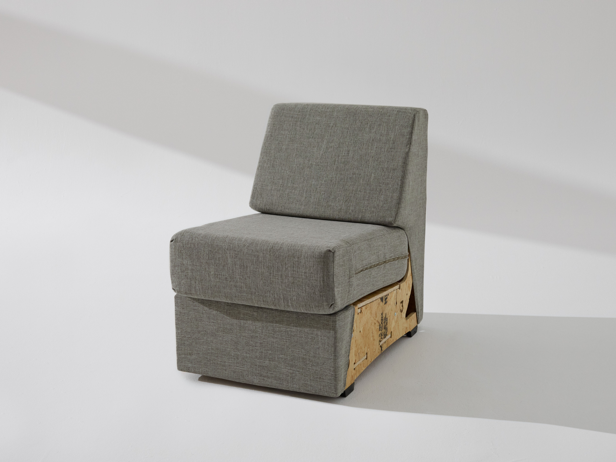 The Built Smooth (Foam Back) Armless Unit