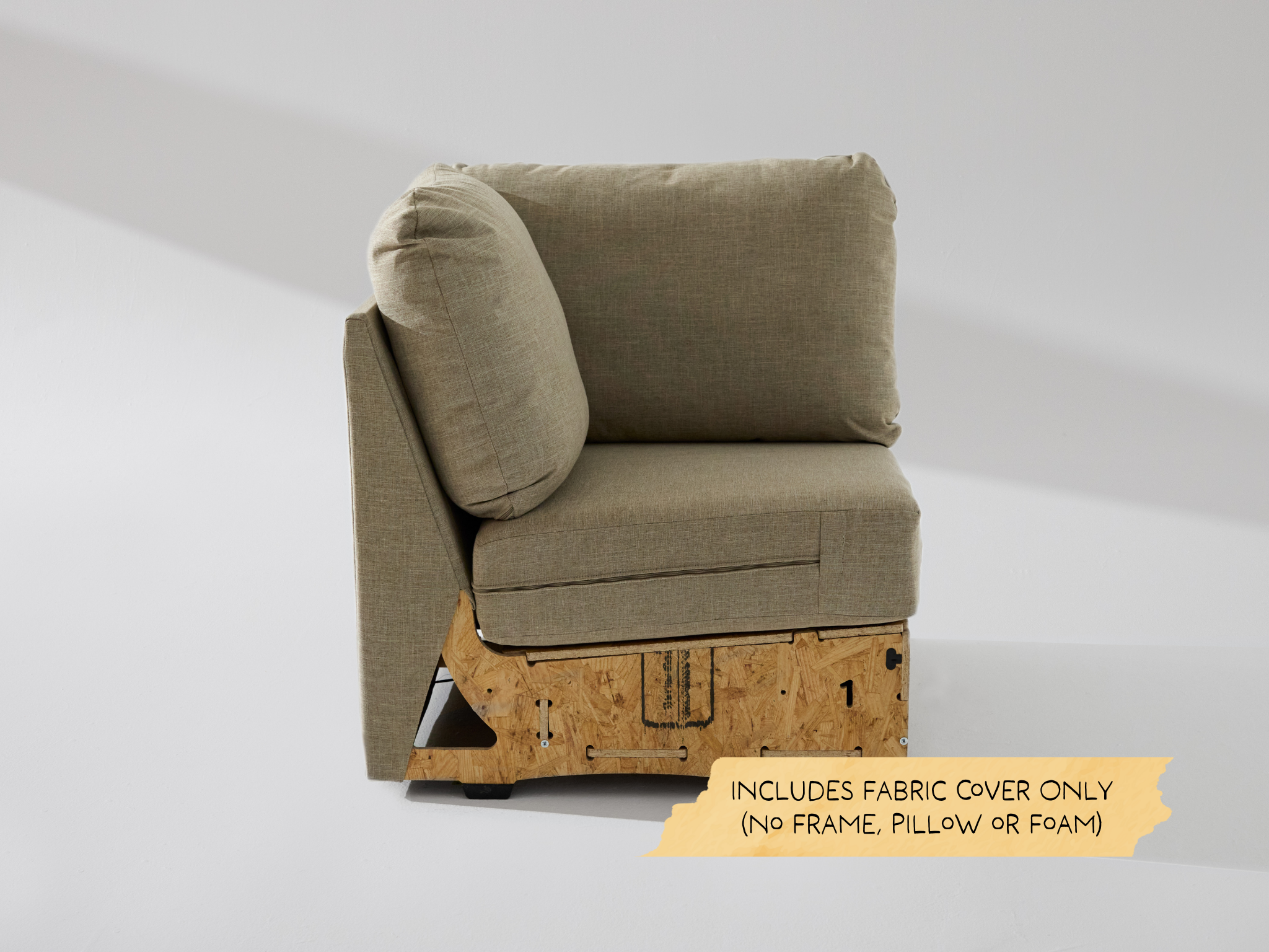 The Built Soft Corner Unit Fabric Cover