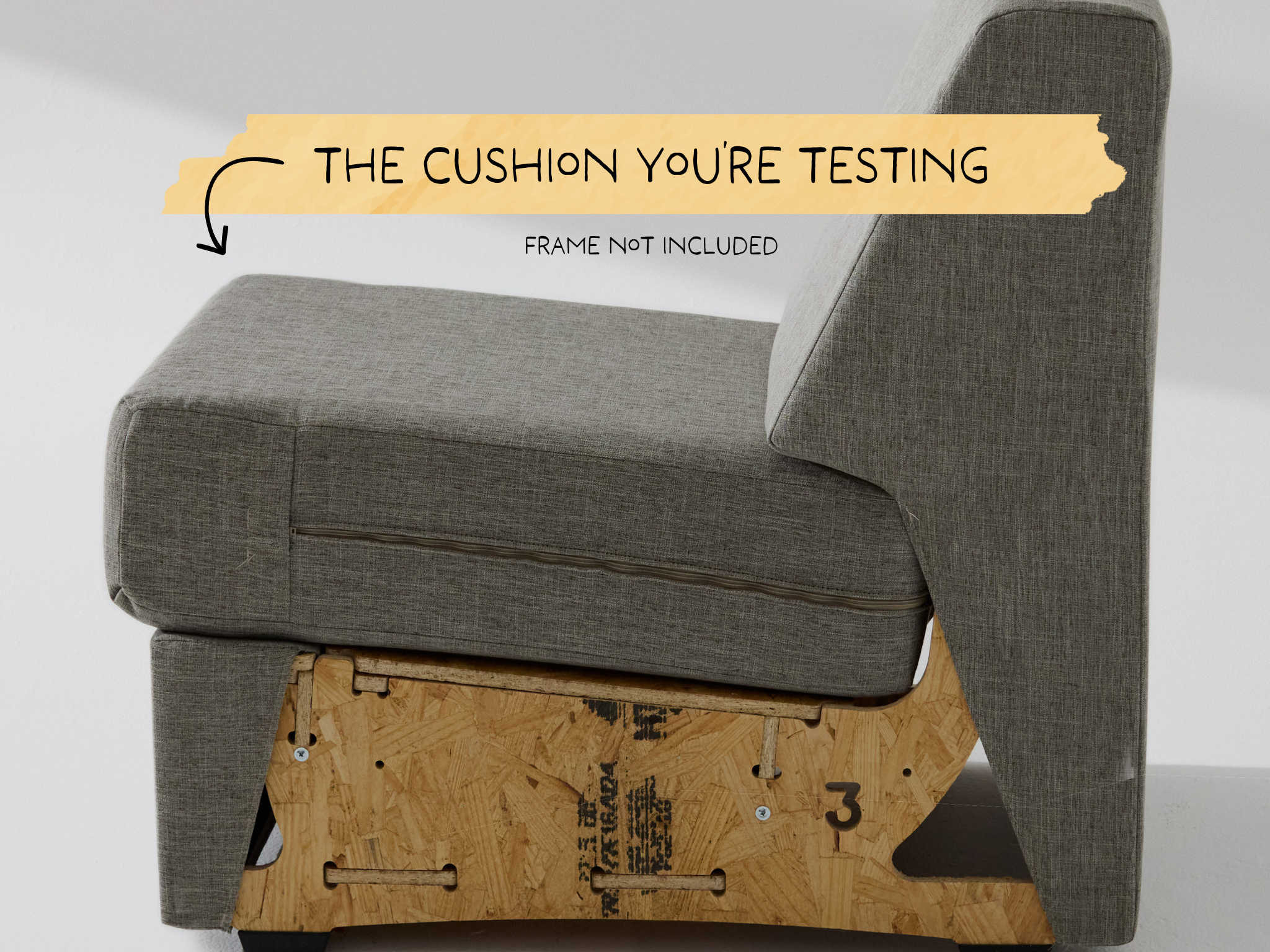 Armless Trial Cushion