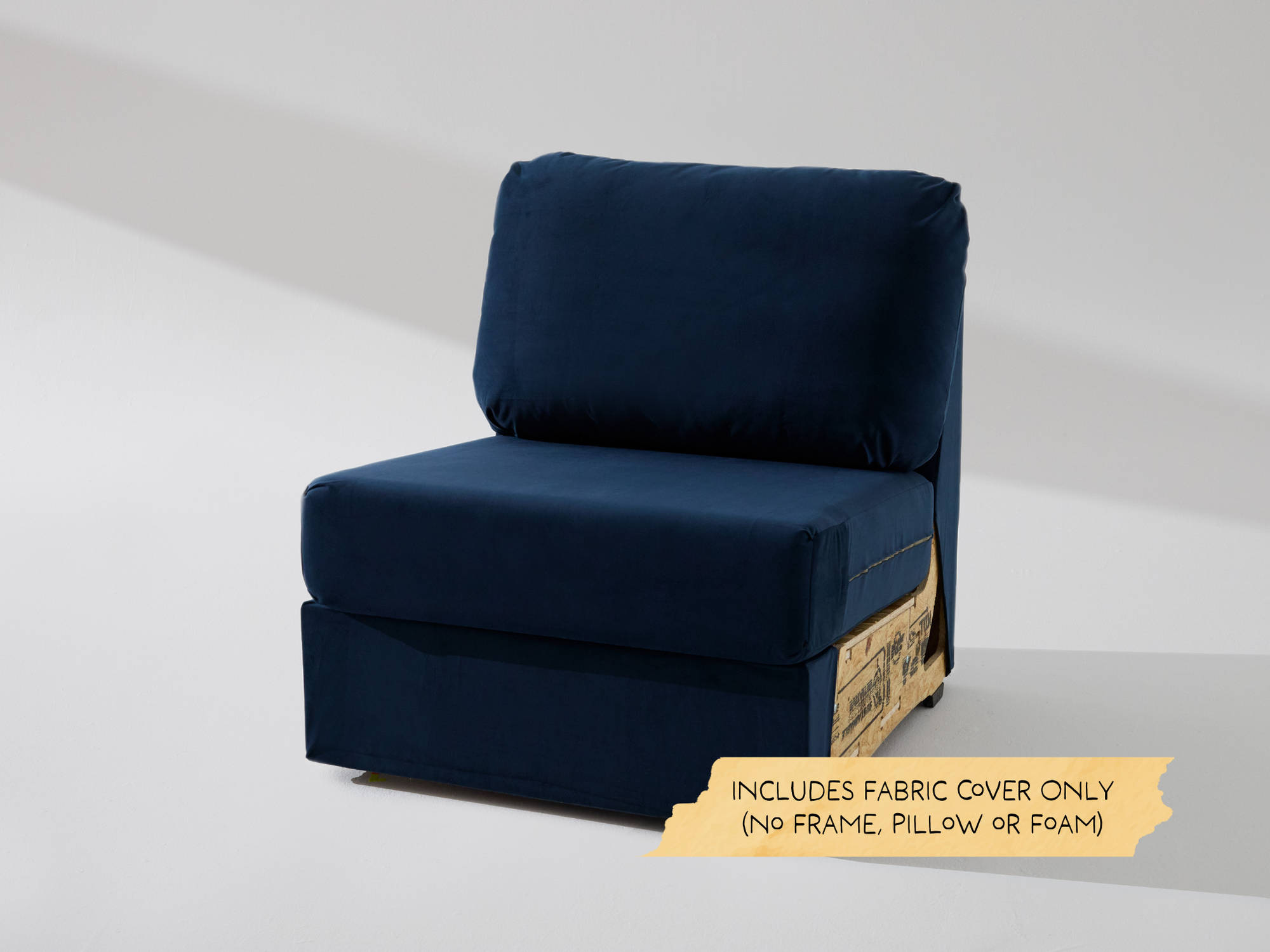 The Built Soft Wide Armless Unit Fabric Cover