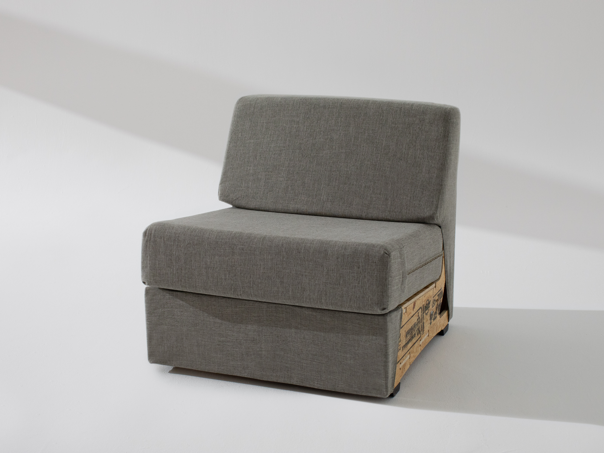 The Built Smooth (Foam Back) Wide Armless Unit