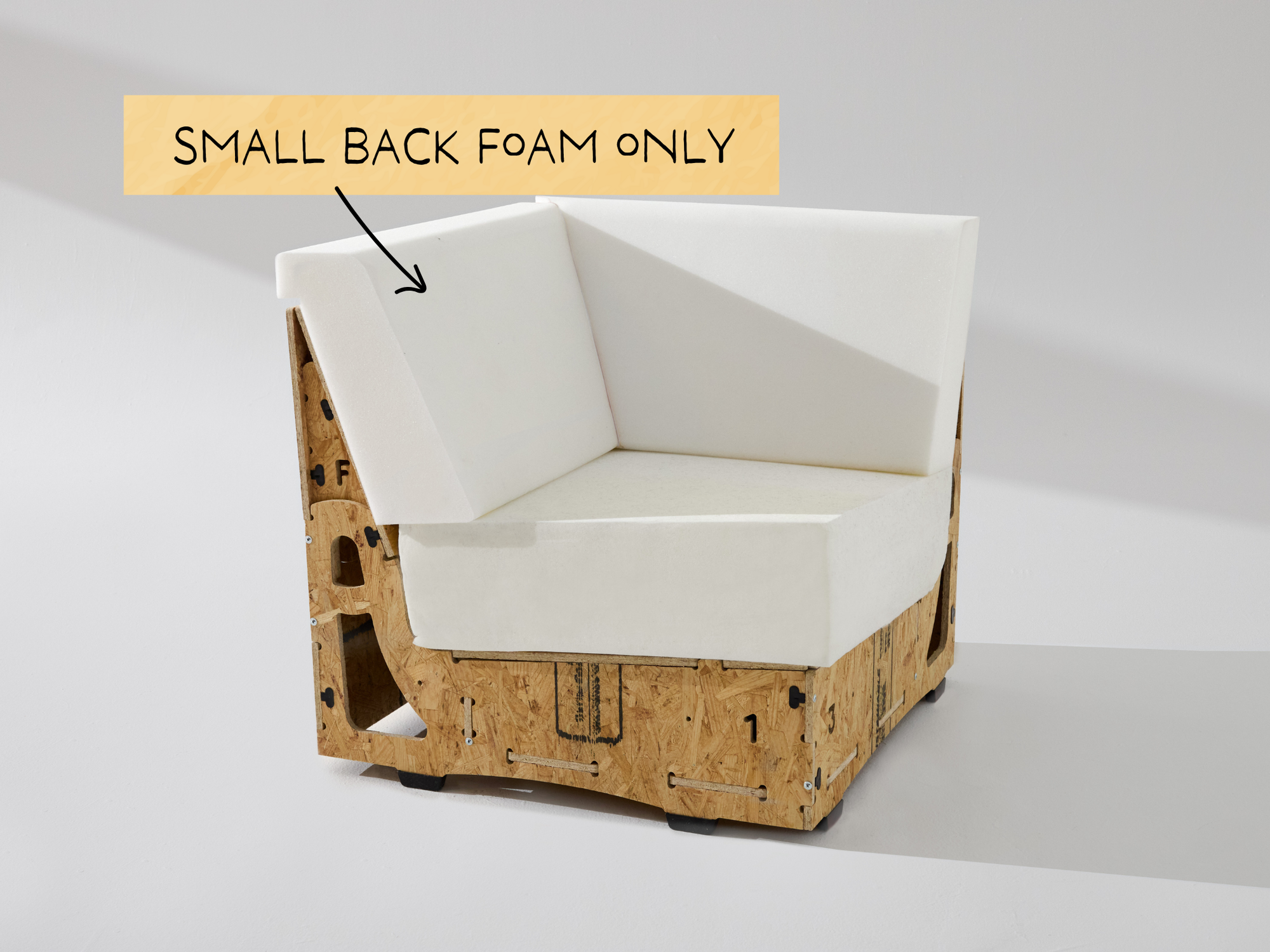 Corner Small Back Foam