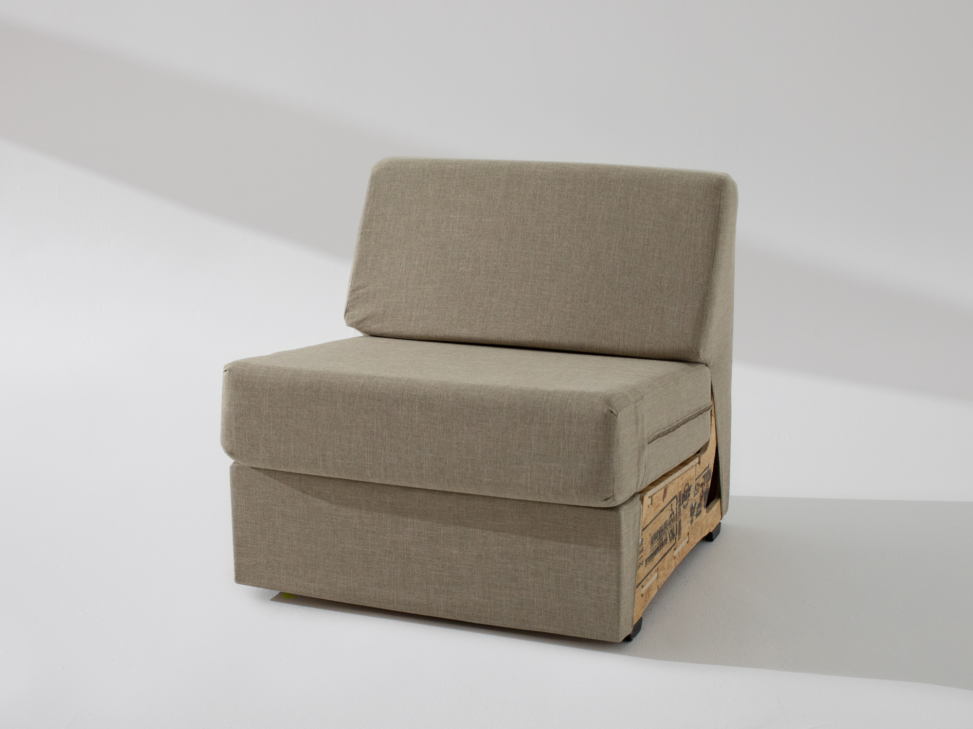 The Built Smooth (Foam Back) Wide Armless Unit