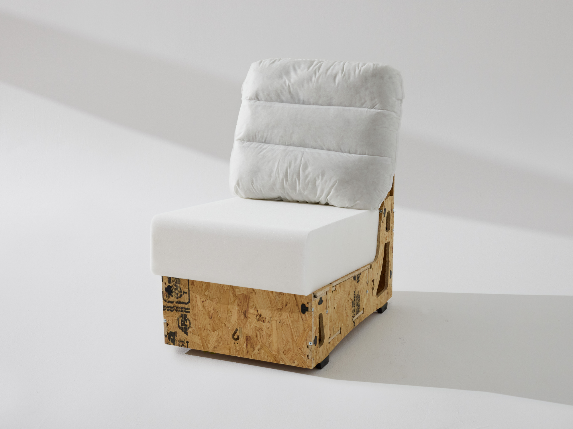 The Built Soft (Fiber Back) Armless Unit