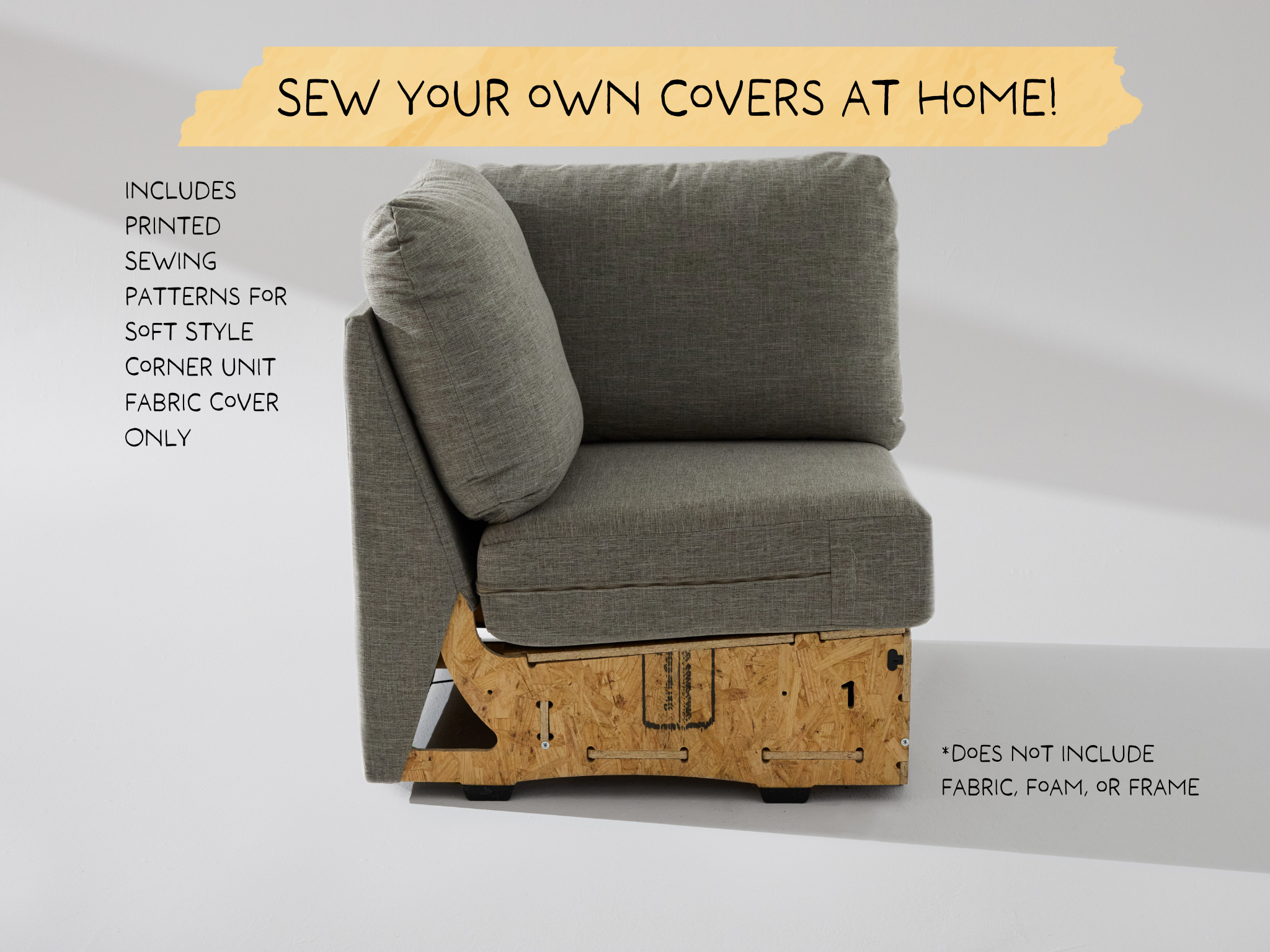 The Built Soft Corner Unit Sewing Patterns – Built Best