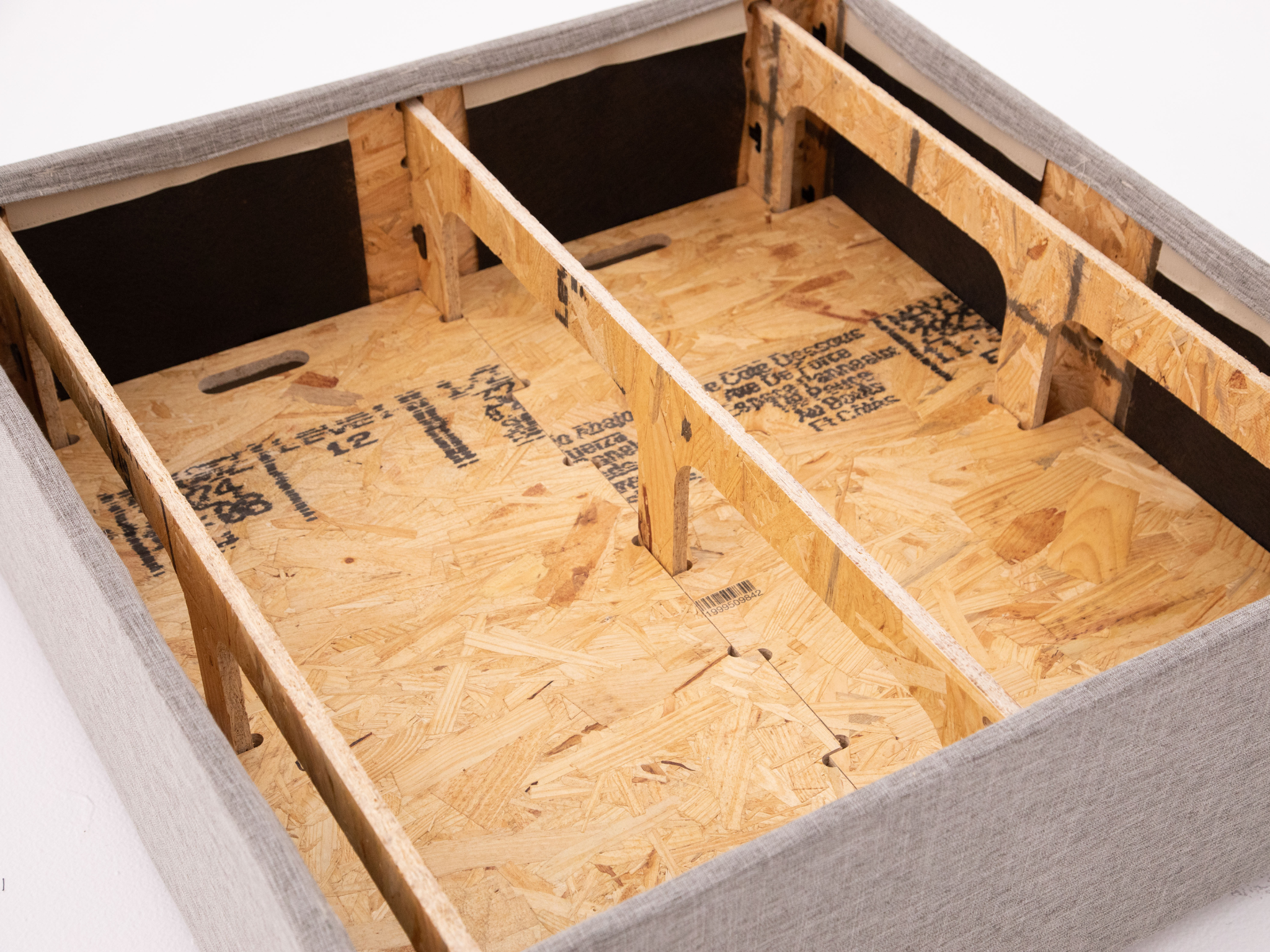 Square Storage Ottoman