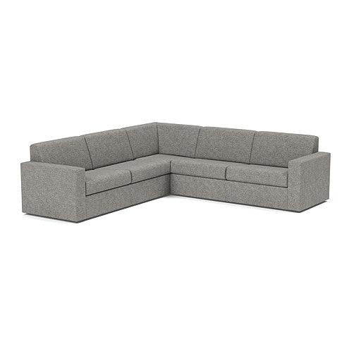 Built Smooth (Foam Back) Wide Medium L Sectional