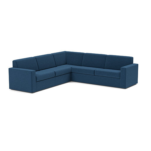 Built Smooth (Foam Back) Wide Medium L Sectional