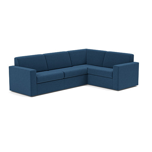 Built Smooth (Foam Back) Wide Small L Sectional