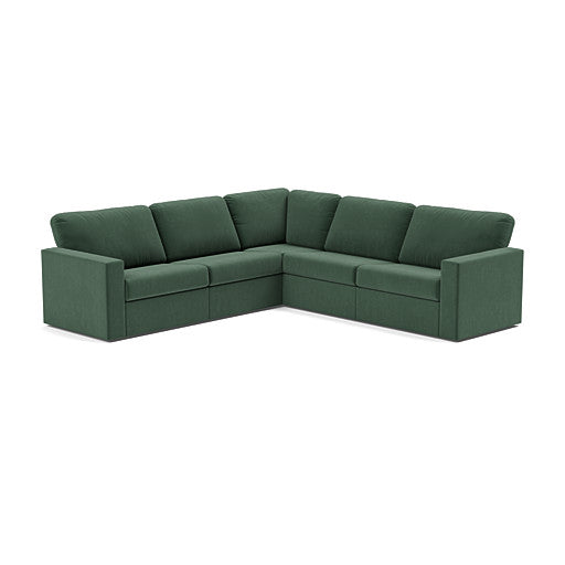 Built Soft (Fiber Back) Wide Medium L Sectional