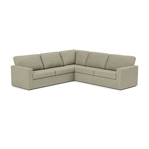 Built Soft (Fiber Back) Wide Medium L Sectional